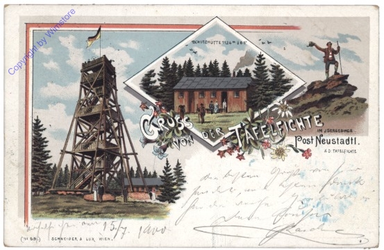 Nove Mesto pod Smrkem (Neustadt a.d. Tafelfichte), Gruss von