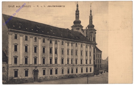 Olomouc (Olmütz), K.k. Jesuitenkaserne