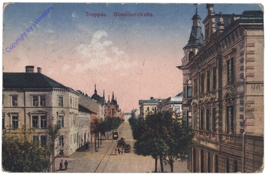 Opava (Troppau), Olmützerstrasse
