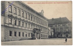 Opava (Troppau), K.k. schles. Landesregierung und Minoritenkloster
