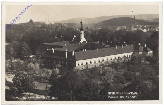 Oslavany (Oslawan), Schloß