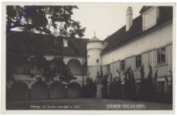 ak151014 Oslavany (Oslawan), Zamek