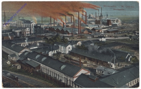 Ostrava (Ostrau), Witkowitz, Werkspartie