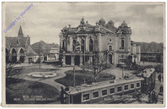 Ostrava (Ostrau), National-Theater