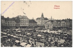 ak151067 Plzen (Pilsen), Ringplatz