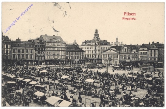 Plzen (Pilsen), Ringplatz