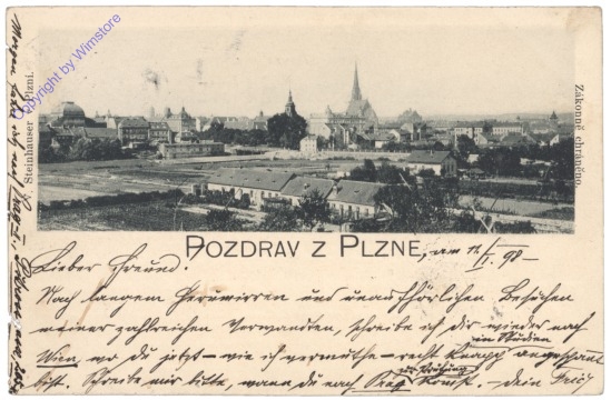 Plzen (Pilsen), Ansicht