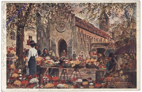 Plzen (Pilsen), Blumenmarkt