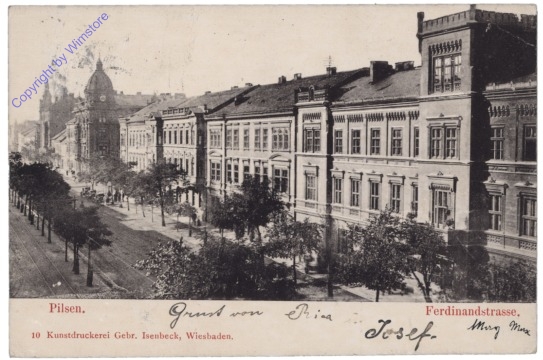 Plzen (Pilsen), Ferdinandstrasse