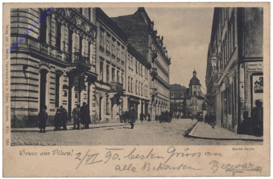 Plzen (Pilsen), Wanka-Gasse