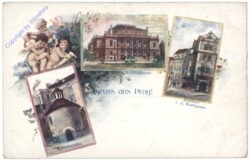ak151136 Praha (Prag), Gruss aus