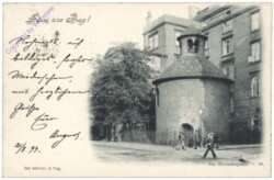 ak151152 Praha (Prag), Die Kreuzkapelle