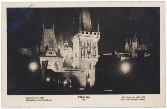 Praha (Prag), Kleinseitner Brückentürme