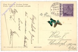 ak151195a Praha (Prag), Kreuz im Strahow Garten