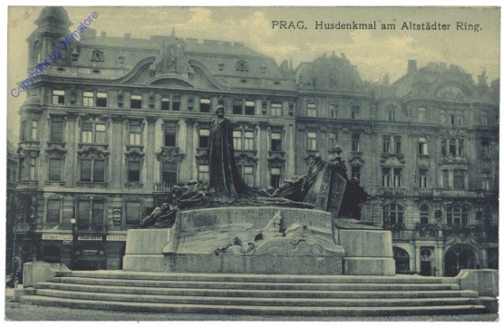 Praha (Prag), Husdenkmal am Altstädter Ring