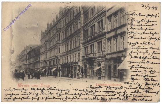Praha (Prag), Jungmannstrasse