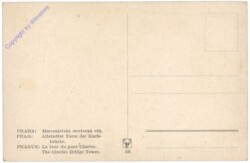 ak151234a Praha (Prag), Altstädter Turm der Karlsbrücke