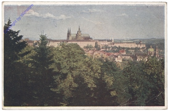 Praha (Prag), pohled s Petrina