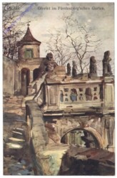 Praha (Prag), Gloriet im Fürstenberg'schen Garten