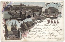 Praha (Prag), Gruss aus