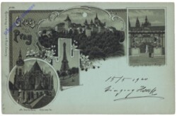 Praha (Prag), Gruss aus