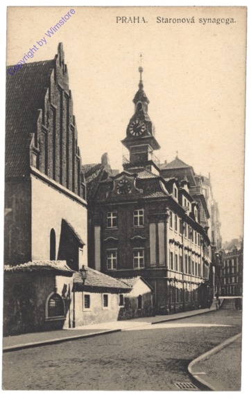 Praha (Prag), Staronova synagoga
