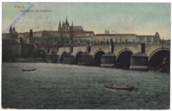 ak151300 Praha (Prag), Karlsbrücke und Hradschin