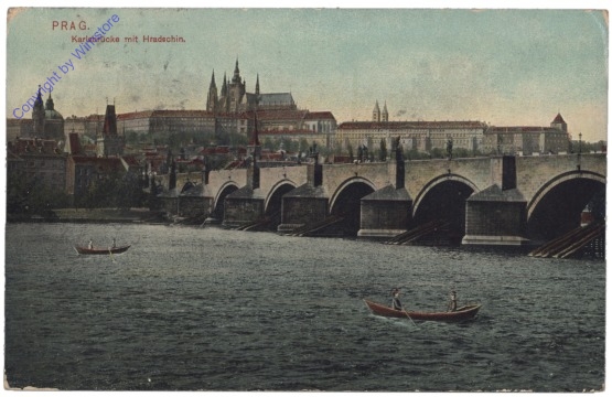 Praha (Prag), Karlsbrücke und Hradschin