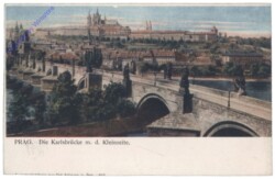 Praha (Prag), Die Karlsbrücke mit der Kleinseite