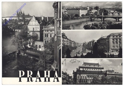 ak151311 Praha (Prag), Multiansicht