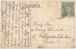 Pribram (Freiberg i. Böhmen), Ansicht, Vers