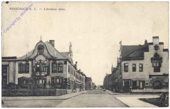 Roudnice n. Labem (Roudnitze a.d. Elbe), Libusina ulice