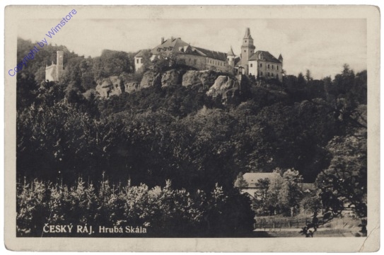 Rovensko pod Troskami (Rowensko bei Turnau), Hruba Skala