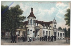 Rumburk, Gruss aus dem Jagdschloss bei Rumburg