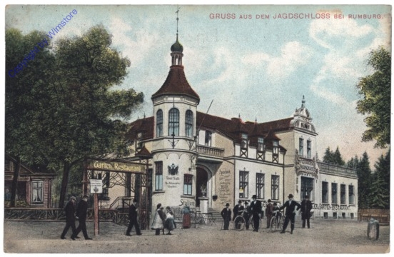 ak151373 Rumburk, Gruss aus dem Jagdschloss bei Rumburg