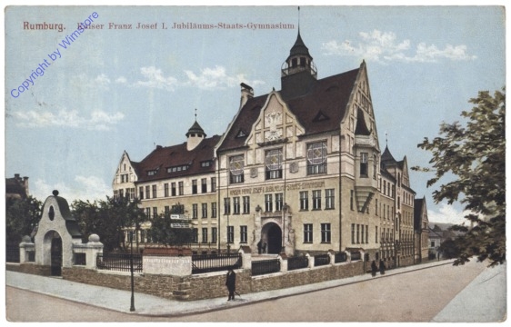 ak151375 Rumburk, Kaiser Franz Josef I. Jubiläums-Staats-Gymnasium