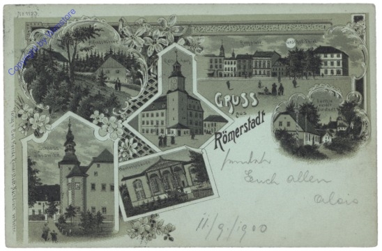 ak151382 Rymarov (Römerstadt), Gruss aus