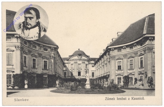 ak151397 Slavkov u Brna (Austerlitz), Zamek hrabat z Kaunicu