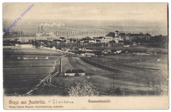 ak151398 Slavkov u Brna (Austerlitz), Gesamtansicht
