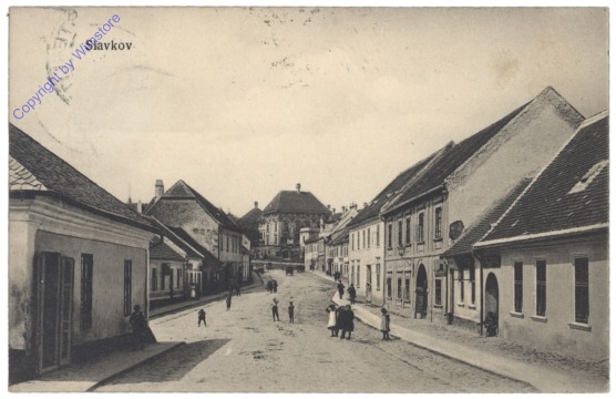 ak151399 Slavkov u Brna (Austerlitz), Ortsansicht
