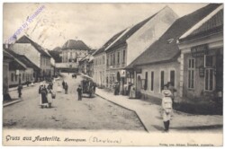 ak151400 Slavkov u Brna (Austerlitz), Herrengasse