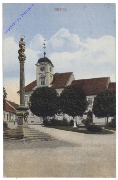 ak151411 Solnice, Ortsansicht