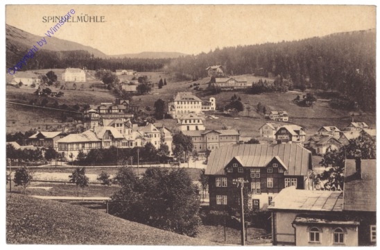 ak151414 Spindleruv Mlyn (Spindelmühle), Ortsansicht