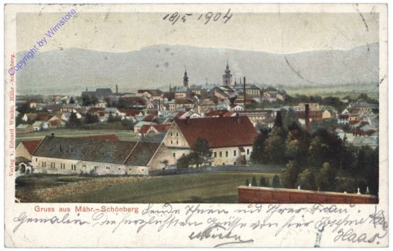 ak151453 Sumperk (Mähr. Schönberg), Gruss aus