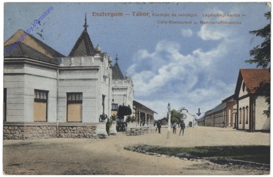 ak151474 Tabor, Cafe-Restaurant u. Mannschaftskantine