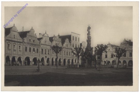 ak151484 Telc, Ortsansicht