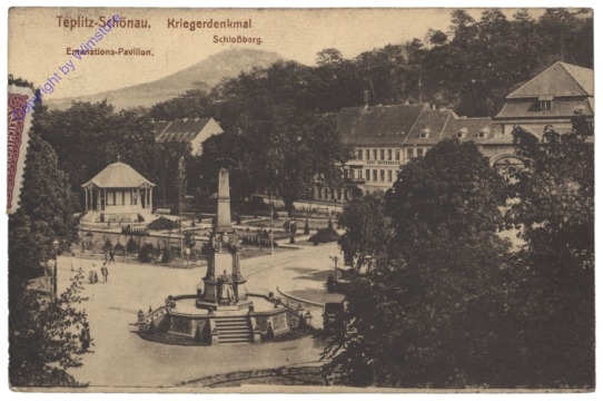 Teplice (Teplitz - Schönau), Kriegerdenkmal
