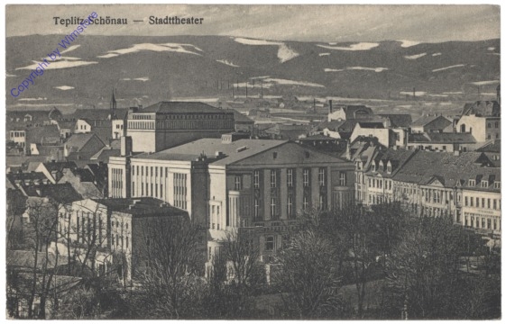 Teplice (Teplitz - Schönau), Stadttheater