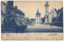 ak151511 Teplice (Teplitz - Schönau), Schlossplatz