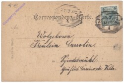 Teplice nad Metuji (Mohren bei Wekelsdorf), Gruss aus